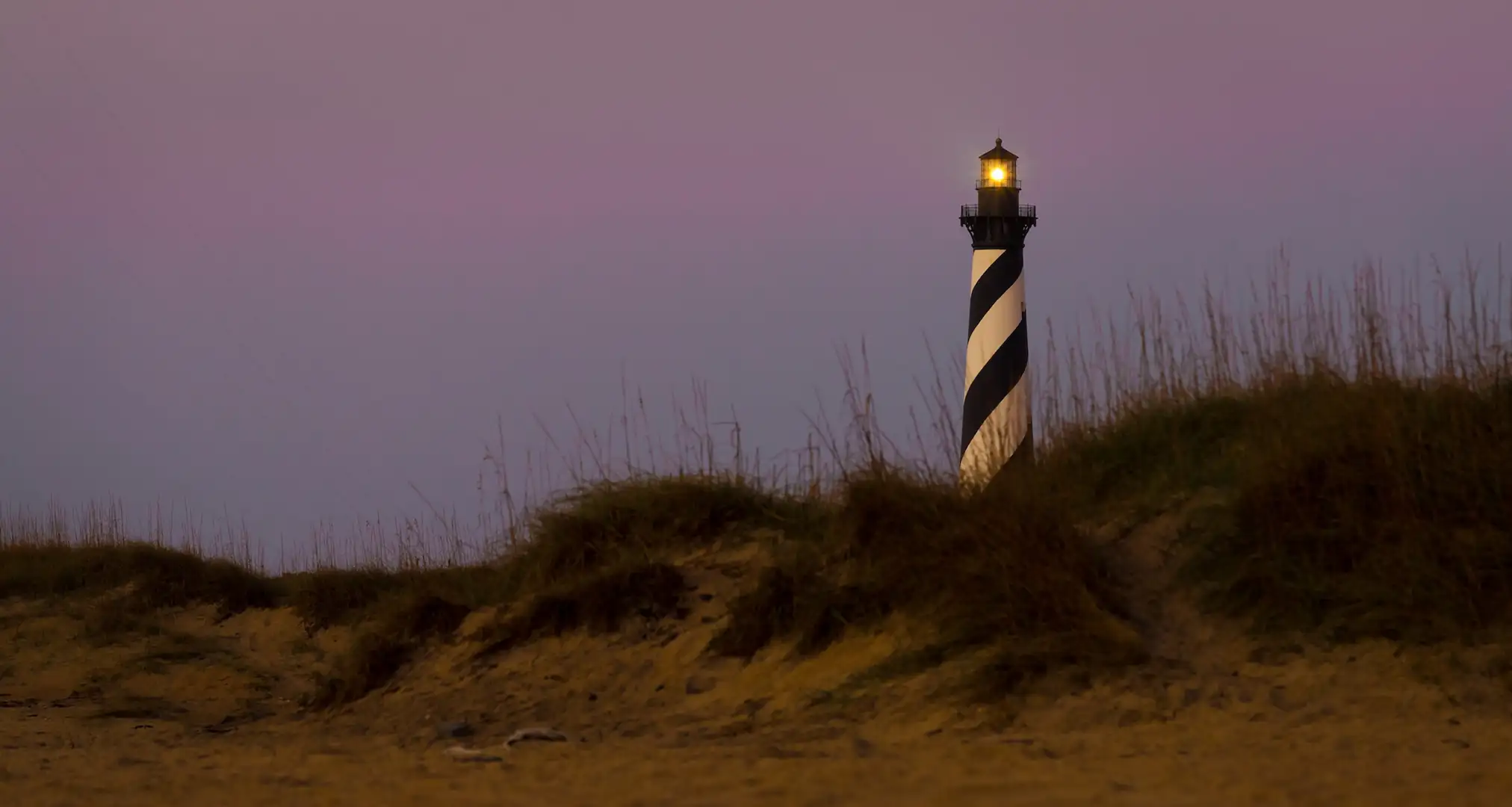 A North Carolina Lighthouse on the coast