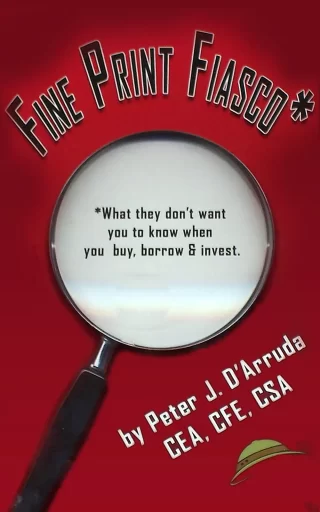 Cover Image of Fine Print Fiasco by Coach Pete D'Arruda