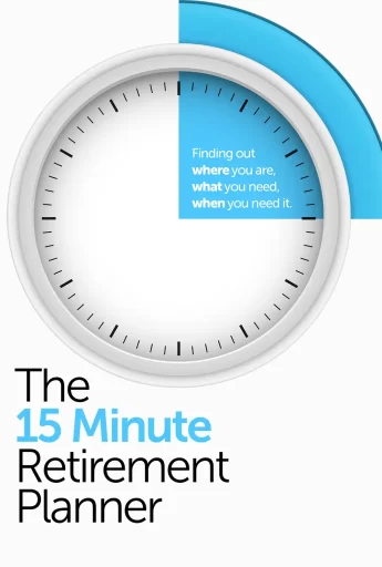 Cover Image of the 15 Minute Retirement Planner by Coach Pete D'Arruda