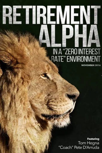 Cover Image of Retirement Alpha by Coach Pete D'Arruda